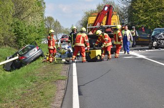 Vier Tote bei Frontalcrash in Nordsachsen - 