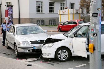 Vier Verletzte bei Unfall auf der Hartmannstraße -