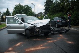 Vier Verletzte nach Unfall auf der B173 -