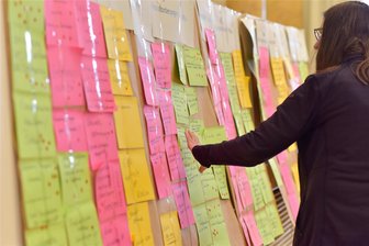 Visionen für 2070: Junge Wissenschaftler aus Chemnitz wirken an Projekt der Leopoldina mit - „Wie wollen wir leben?“: Zu dieser Frage hatten die Teilnehmer der Zukunftswerkstatt viele Ideen.