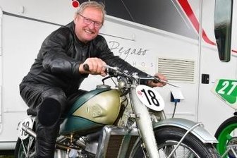 Vogtländer rasen über Sachsenring - Stefan Tennstädt aus Rodewisch war auf dem Sachsenring mit einer OZ-250 und einer Bakker-Rotax unterwegs.