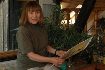 Vogtländerin nun Namenspatin für Schule in Leipzig - Die 2019 verstorbene Regine Heinecke hatte ihr Atelier am Pfaffenberg bei Bobenneukirchen.