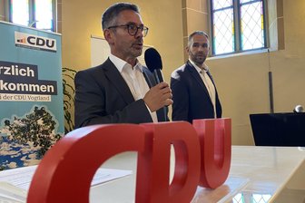 Vogtland drängt auf Schlüsselrolle im Masterplan Südwestsachsen: „Unsere Region hat enormes Entwicklungspotenzial“ - CDU-Kreischef Sören Voigt (links) und Kreisgeschäftsführer Marcus Fritsch.