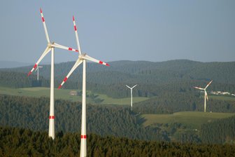 Vogtland-Grüne attackieren CDU: Widersprüchliche Haltung zu Windkraftplänen - Stein des Anstoßes: Windräder über dem Wald - wie derzeit bei Neustadt geplant.