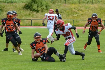 Vogtland Rebels wieder gegen Suhl - Das erste Duell gegen die Suhler haben die Vogtland Rebels am 30. Juni in Falkenstein mit 0:14 verloren.