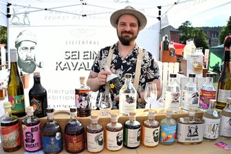 Vogtland Spirits: Genießer treffen sich in Greiz - Andreas Lilienthal freut sich jedes Mal auf die Teilnahme an der Genussmesse.