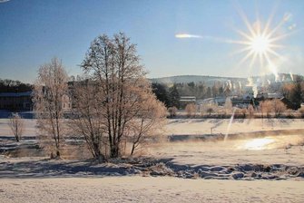 Vogtland startet frostig in den Frühling - Morgenröthe-Rautenkranz war der kälteste Ort im Vogtland. 