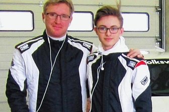 Vogtlandmobil mit starkem Auftakt - Dennis (links) und Oliver Martin sind die beiden Fahrer des Teams Vogtlandmobil.