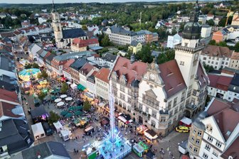 Volksfest in Werdau: Das ist die Bilanz der Polizei - Größtenteils friedlich ist das Volksfest verlaufen. Drei größere Einsätze gab es für die Polizei.