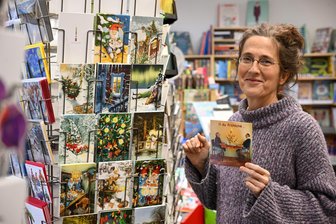 Volle Chemnitzer City zum verkaufsoffenen Sonntag: Das sagen Kunden und Händler zum Sinn solcher Tage - Diana Winkler, Inhaberin des Buchladens „Monokel“, hat eine differenzierte Meinung zu offenen Sonntagen.
