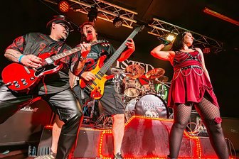 Voller Energie: Band Twisted Rose rockt in Oederan - Die Rockband Twisted Rose aus Unterfranken gastiert am Samstag, 12. April, im Haus am Klein-Erzgebirge in Oederan.