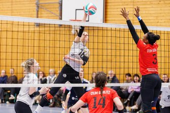 Volleyball-Regionalliga: Frauen des SV 04 Oberlosa werden von starken Görlitzerinnen überrascht - Die Regionalliga-Volleyballerinnen des SV 04 Oberlosa (am Ball Lizzy Friedel) erwischte gegen ein starkes Gästeteam aus Görlitz einen gebrauchten Tag.
