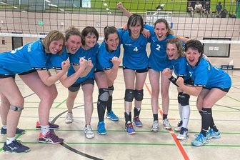 Volleyballerinnen bejubeln achten deutschen Meistertitel -