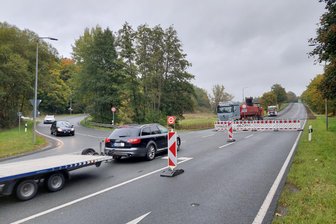 Vollsperrung des Autobahnzubringers vor den Toren Plauens: So lief der erste Tag mit Umleitung - Die B 173 ist seit Montag kurz nach dem Ortsausgang Plauen in Richtung A 72 Plauen-Ost gesperrt.