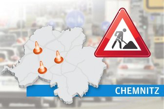 Vollsperrung, Einbahnstraße und der Falkeplatz als Nadelöhr – Wo und wie lange in Chemnitz gebaut wird - Die aktuellen Baustellen in Chemnitz.