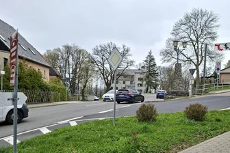 Vollsperrung im Erzgebirge: Ortsdurchfahrt ab Montag dicht - Die Marienberger Straße in Augustusburg ist ab dem 27. April gesperrt.