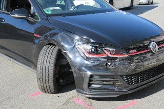 Vollsperrung nach Unfall in Grünhain-Beierfeld -