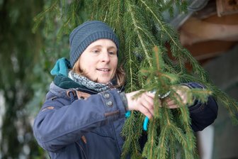 Vom Hip-Hop-Tanzworkshop bis zu Kino und Hüpfburg-Spaß: Was das Winterferienprogramm im Vogtland bietet - Ferienprogramm im Plauener Pfaffengut: Wie man zum Beispiel mit Heilkräften aus der Natur gut über die Winterzeit kommt, erfahren Interessierte von Doreen Safar. Sie zeigt am Mittwoch, 26. Februar, wie Fichtennadelbadzusatz entsteht.