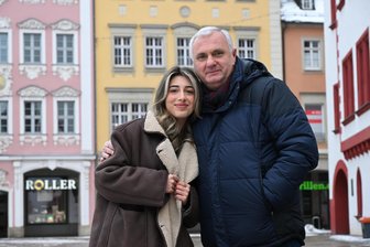 Vom Kaukasus nach Chemnitz: Georgier ist der am weitesten angereiste Aussteller der Reisemesse - Miranda und Genadi Akhverdashvili sind die weitest angereisten Teilnehmer der Tourismusmesse.