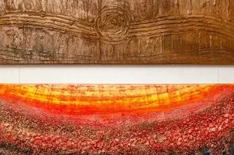 Vom Malermeister zum Meistermaler - Eingebrachte Materialien bringen eine zusätzliche Dimension in Bilder.