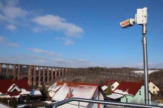 Vom Vogtland in die ganze Welt: Ein Live-Stream von der Göltzschtalbrücke - Per Livestream werden die Aufnahmen der Göltzschtalbrücke hinaus in die weite Welt geschickt.
