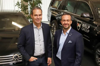 Vom Westen in den Osten: Dieser Konzern hat jetzt seinen Sitz im Landkreis Zwickau statt in Niedersachsen - Haben den Sitz der Welp-Gruppe in den Landkreis Zwickau verlegt: Ronald Gerschewschki (l.) und Uwe Schneider.