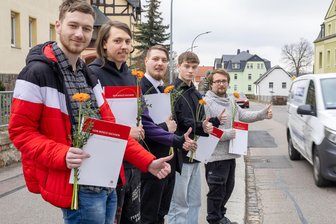 Von Burgstädt in die Welt: Was junge Menschen in der Don-Bosco-Schule fürs Arbeitsleben lernen - Von Burgstädt in die Welt: Diese jungen Männer erhielten am Freitag an der Burgstädter Don-Bosco-Schule ihre Freisprechung.