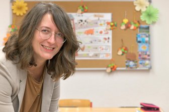 Von Chemnitz nach Mittelsaida: Wie die neue Schulleiterin als erstes für mehr Ruhe sorgt - Virginie Reichel ist die aktuelle Schulleiterin der Grundschule Mittelsaida.