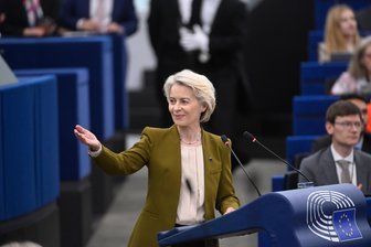 Von der Leyen fordert „neues Europa“ - Ursula von der Leyen spricht zur Lage der EU.