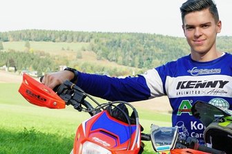 Von der Schulbank auf die Piste - Geht zum ersten Mal bei "Rund um Zschopau" an den Start: Emilio Kaden. 