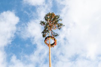 Von Dorffest bis Bahnjubiläum: 1. Mai im Raum Stollberg lockt mit zahlreichen Veranstaltungen - Am 1. Mai wird etwa in Auerbach ein Maibaum aufgestellt. In der Region gibt es an dem Tag viel zu erleben.