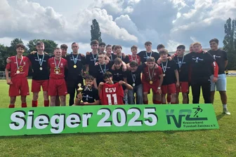 Von Ebersbrunn/Wilkau-Haßlau bis zum SV Planitz: Das sind die Fußball-Kreispokalsieger der Jugend - Bei den A-Junioren gewann die Spielgemeinschaft Ebersbrunner SV/SV Muldental Wilkau-Haßlau den Kreispokal.