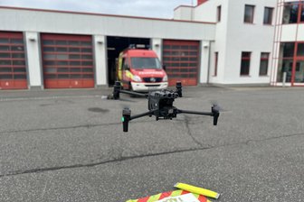Von entlaufenen Wasserbüffeln bis zur Masterarbeit: Wo die Drohnenstaffel der Chemnitzer Feuerwehr hilft - 33 Einsätze bestritt die Drohne der Chemnitzer Feuerwehr in ihrem ersten Einsatzjahr.