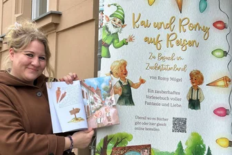 Von Freiberg aus ins Zuckertütenland: Eine gebürtige Karl-Marx-Städterin schickt Schulanfänger in ihrem Buch in eine zauberhafte Welt - Romy Mögel wurde in Karl-Marx-Stadt geboren und hat einen engen Bezug zu Freiberg. Von dort aus schickt sie in ihrem ersten Kinderbuch die Zwillinge Kai und Romy auf eine Reise ins Zuckertütenland.