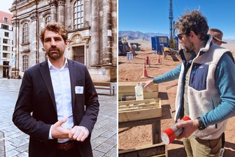 Von Freiberg nach Südamerika: Neue Vortragsreihe über Bergbau startet im Januar - Micha Zauner studierte in Freiberg. Jetzt fördert er Lithium in Südamerika.