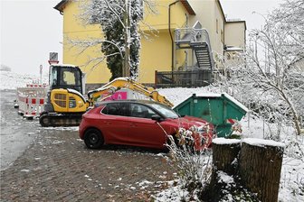 Von Kindergarten bis Feuerwehr: Seelitz will Investitionsplan festzurren - Im Plan von Seelitz für die nächsten Jahre steht unter anderem, dass der Parkplatz vor dem Kindergarten in Döhlen umgestaltet werden soll. 
