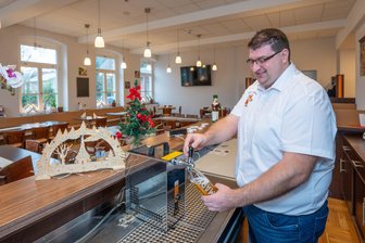 Von Lofts, neuer Gastronomie und edlen Steinen: Vier gute Nachrichten aus Mittelsachsen - Marcus Fuchs eröffnet am 28. November die Gaststätte im Kulturhaus in Penig.