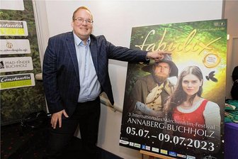 Von Märchenfilmdreh bis Prinzessinnen-Diplom: Das ist für Kinder beim Fabulix-Festival in Annaberg los - Freut sich auf Fabulix: Festivaldirektor Filip Albrecht. Zum Rahmenprogramm gehören auch Workshops für Kinder.