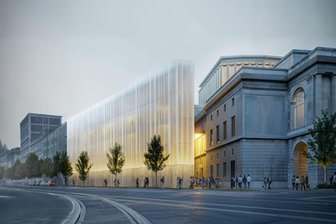 Von Neubau bis Sanierung für 417 Millionen Euro: So gehen andere Städte im Vergleich zu Chemnitz mit ihren maroden Theatern um - So soll das neue kleine Haus in Augsburg einmal aussehen.