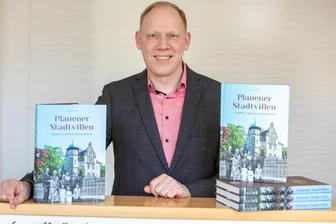 Von Plauener Familien, Fabriken und Villen: Buch nimmt am Dienstag mit auf Zeitreise - Andreas Stephan ist Geschäftsführer der Maler GmbH und Plauener mit Leib und Seele.