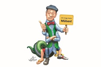 Von Rümpfelmülschen bis Schlitzohr Siggi: Mülsener fallen witzige Namen ein - Ein Name für das Hybridwesen ist gefunden: Grundl.