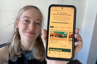 Von Sushi bis Bienenstich: Leckereien aus der Überraschungstüte in Freiberg - Mit der „Too Good To Go“- App kann man günstiger und nachhaltiger einkaufen. „Freie Presse“- Reporterin Paula Scharf macht den Selbsttest in Freiberg.