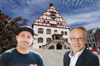 Von tausenden Plauenern gewählt: Warum schwänzen Sie die Stadtratssitzungen, Herr Schatz und Herr Lochmann? - André Schatz (links) und Steve Lochmann gehören seit fast zwei Jahren zum Plauener Stadtrat. Dorf aufgetaucht sind sie aber lange nicht mehr. (Fotomontage)