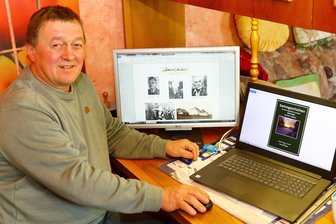 Von verschwundenen Bahnhöfen und Dörfern im Erzgebirge - Romeo Bräuer ist einer der Experten, die in Steinbach Einblicke in die Heimatgeschichte geben.