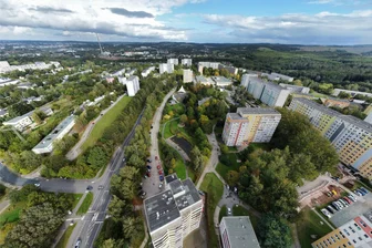 Von wegen nur grauer Beton: Grüne Oasen im Chemnitzer Heckert-Gebiet - „Grauer Beton, rauer Jargon“: So beginnt der bekannte Song von Trettmann. Das Bild vom Plattenbaugebiet stimmt aber schon länger nicht mehr.