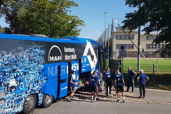 Vor Pokalspiel gegen Chemnitzer FC: Der HSV läuft sich schon mal warm -