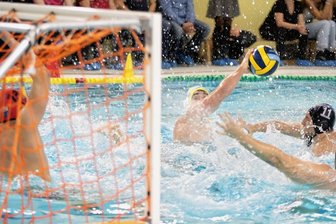 "Vor uns liegt noch viel Arbeit" - Laurence Bolman (am Ball) prüft, wo der Uerdinger Torhüter eine Lücke für den nächsten Treffer lässt. 