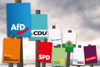 Vor Wahl in Chemnitz: Wer am 1. September alles in den Landtag will - Auch in Chemnitz werben zur Landtagswahl am 1. September Parteien des gesamten politischen Spektrums um Stimmen. Doch nicht alle stellen in jedem der drei Chemnitzer Wahlkreise Kandidaten auf.