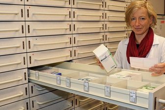 Vor welchen Herausforderungen eine Apothekin in Lauter steht - Apothekerin Antje Bertram aus Lauter.