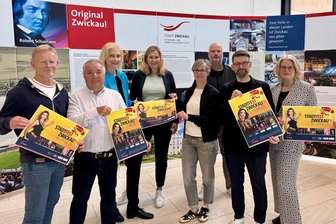 Vorausblick aufs Zwickauer Stadtfest: Sommersause unter Sparzwang - Am Donnerstag stellten Stadt und Sponsoren das diesjährige Zwickauer Stadtfest-Programm vor.